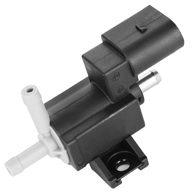 AUTOMAJOR Turbocharger Boost Pressure Relief Valve Solenoid Sensor for PN 06F906283F - Replacement for Audi/Volkswagen Amarok Beetle CC EOS Golf Jetta Passat Tiguan A3 A4 A5 A6 Q3 Q5 TT 2005-2018 by - Image 1